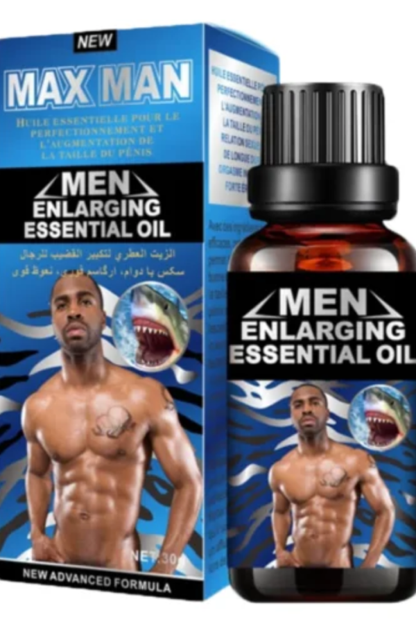 MaxMan Enlarging Essential Oil Blue