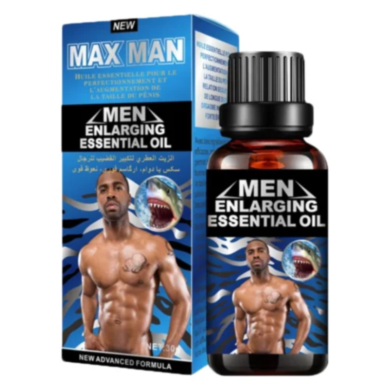 MaxMan Enlarging Essential Oil Blue